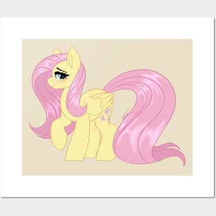 Gleeful Fluttershy Posters and Art